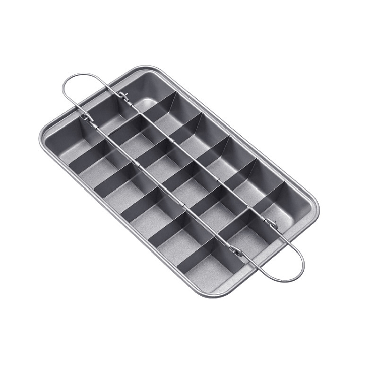 Brownie non-stick cake tray mold square baking tray bread baking tool thickened base